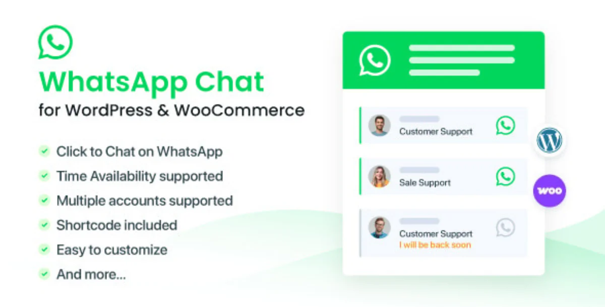 WhatsApp Chat WordPress