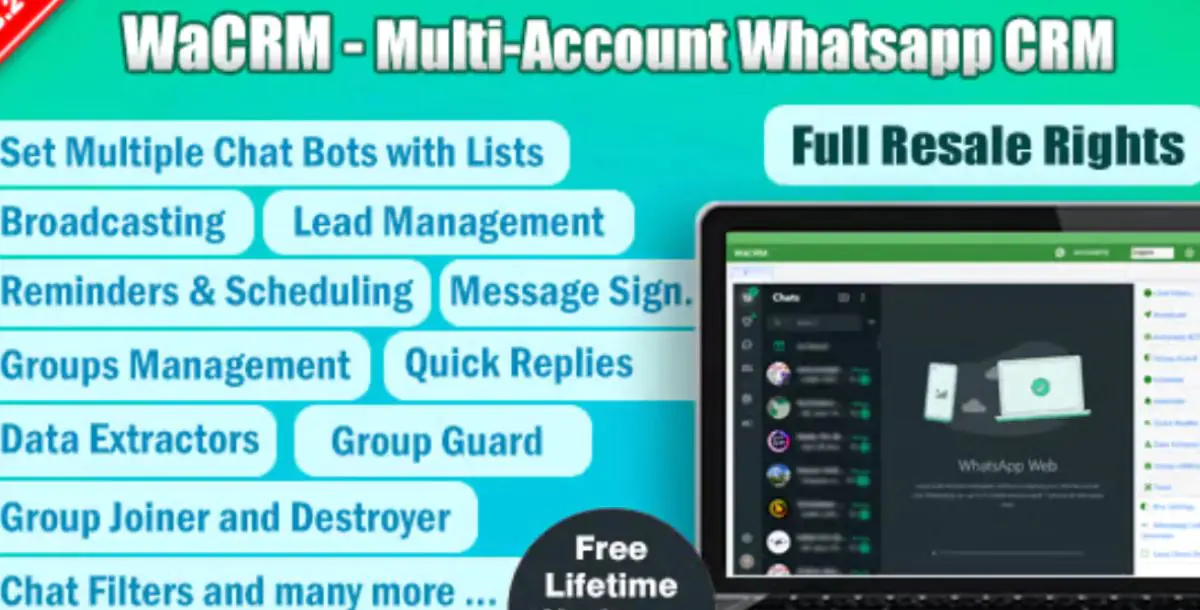 Whatsapp CRM Software Source Code for Sale | Boost Your Business Communication!