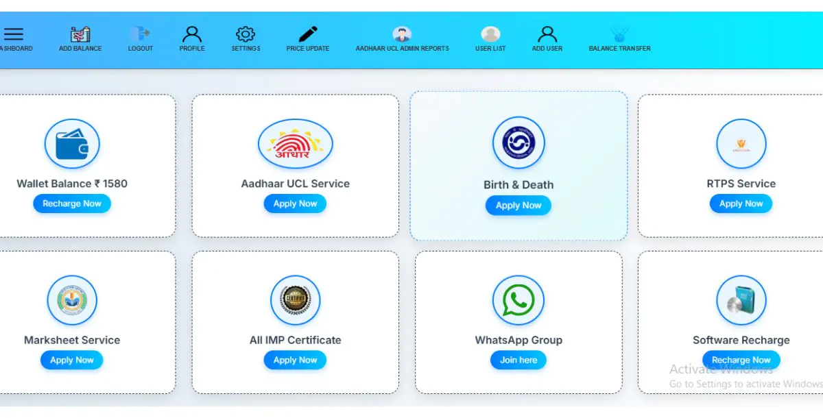 UCLPro Suite – Aadhaar Update Management Software