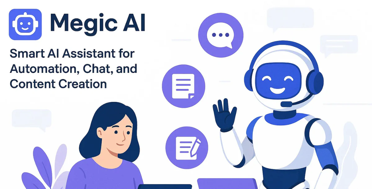 MagicAI™ – Next-Gen AI Assistant & Automation Platform