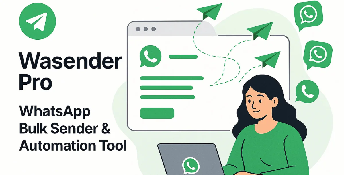 Wasender Pro – WhatsApp Bulk Sender & Automation Tool